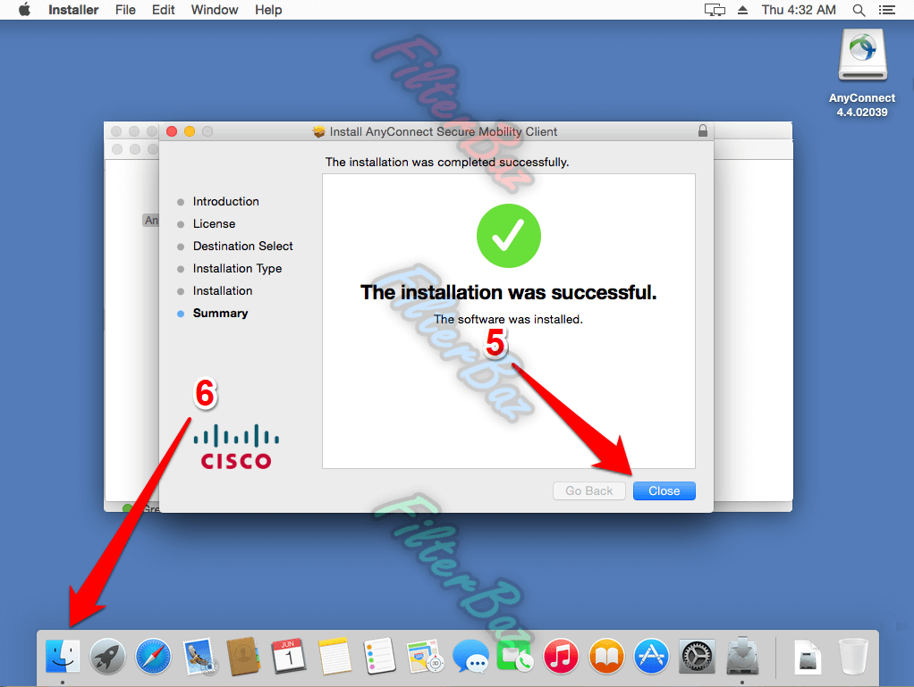 آموزش اتصال سیسکو در مکینتاش Cisco Mac 04 - آموزش اتصال سیسکو در مکینتاش