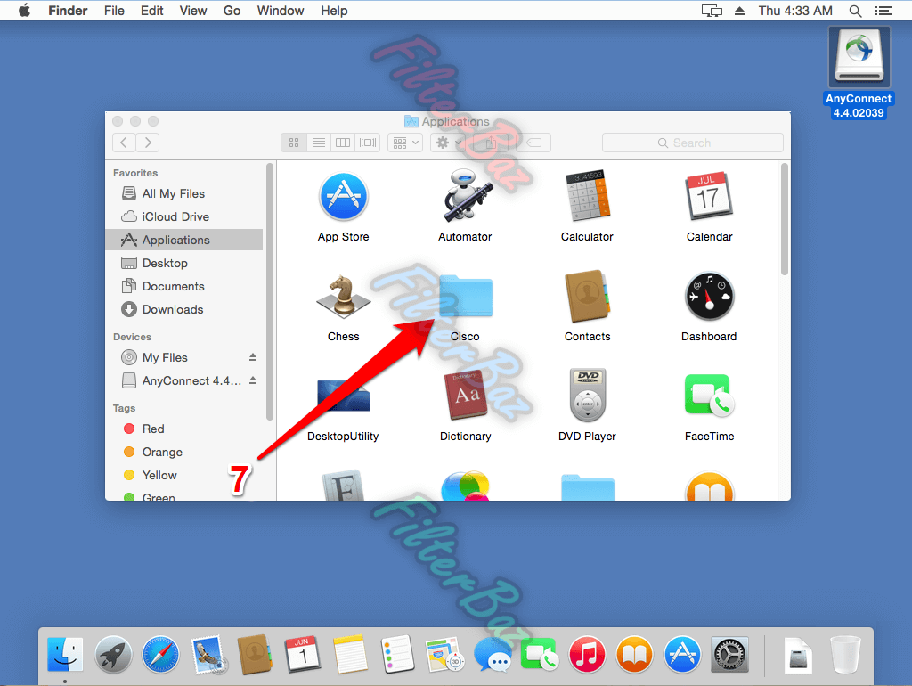 آموزش اتصال سیسکو در مکینتاش Cisco Mac 05 - آموزش اتصال سیسکو در مکینتاش