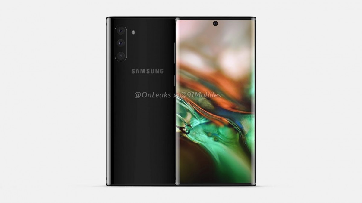 galaxy note 10 1 - به&zwnj;روزترین طراحی گلکسی نوت 10 را در این رندرها ببینید