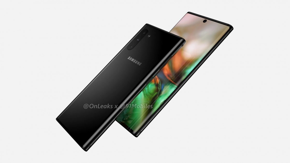 galaxy note 10 2 - به&zwnj;روزترین طراحی گلکسی نوت 10 را در این رندرها ببینید
