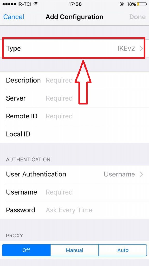 آموزش اتصال vpn در آیفون pptp / l2tp pptp iphone 5 - آموزش اتصال vpn در آیفون pptp / l2tp