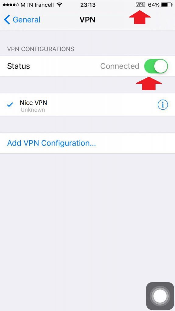 آموزش اتصال vpn در آیفون pptp / l2tp pptp iphone 9 1 575x1024 - آموزش اتصال vpn در آیفون pptp / l2tp